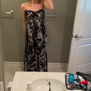 COPY - Black and White BCBG Gown